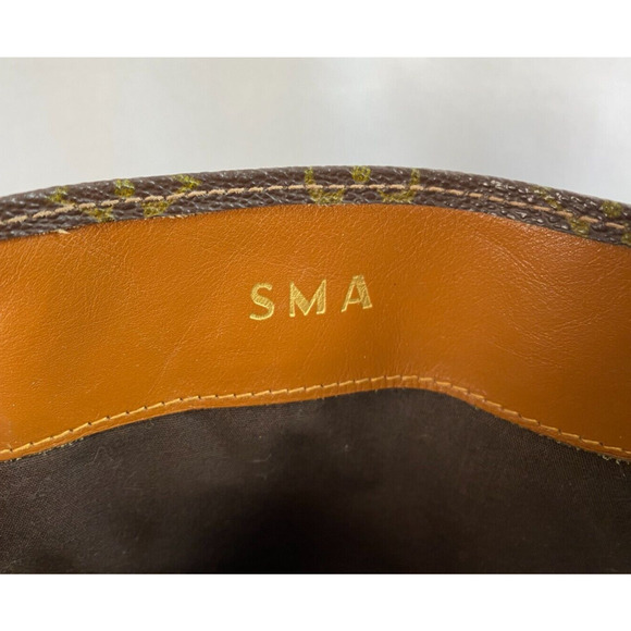LOUIS VUITTON Vintage SPECIAL EDITION Brown Monogram Oversized Handbag Tote Bag - Picture 11 of 14